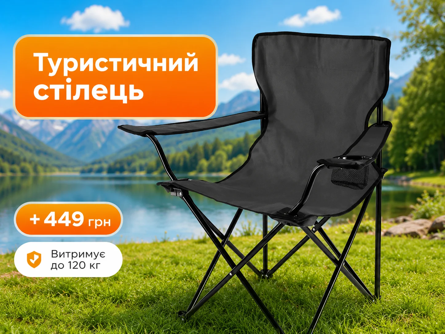 Туристичний стілець